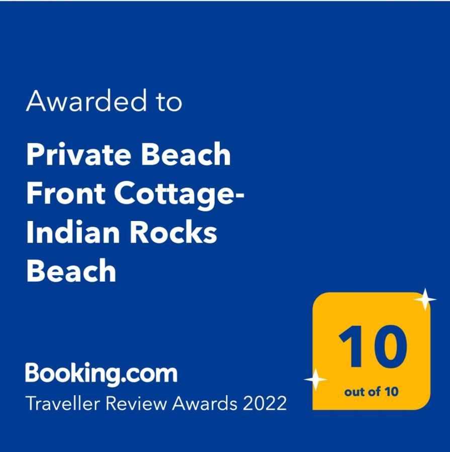 Private Beach Front Cottage- Indian Rocks Beach Clearwater Beach Eksteriør bilde